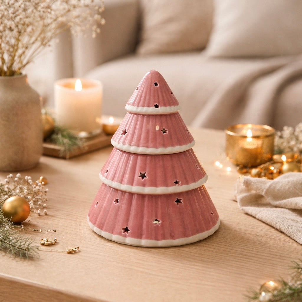 Brûleur à fondants - Sapin rose