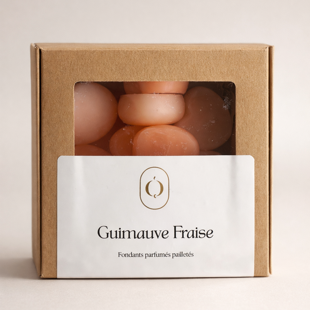 Fondants parfumés - Guimauve fraise
