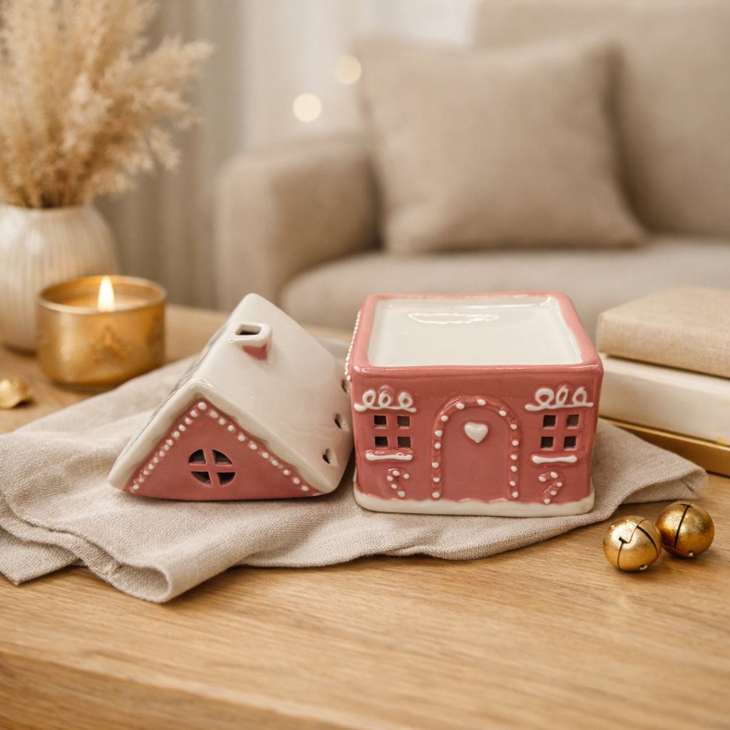 Brûleurs à fondants - Maison rose