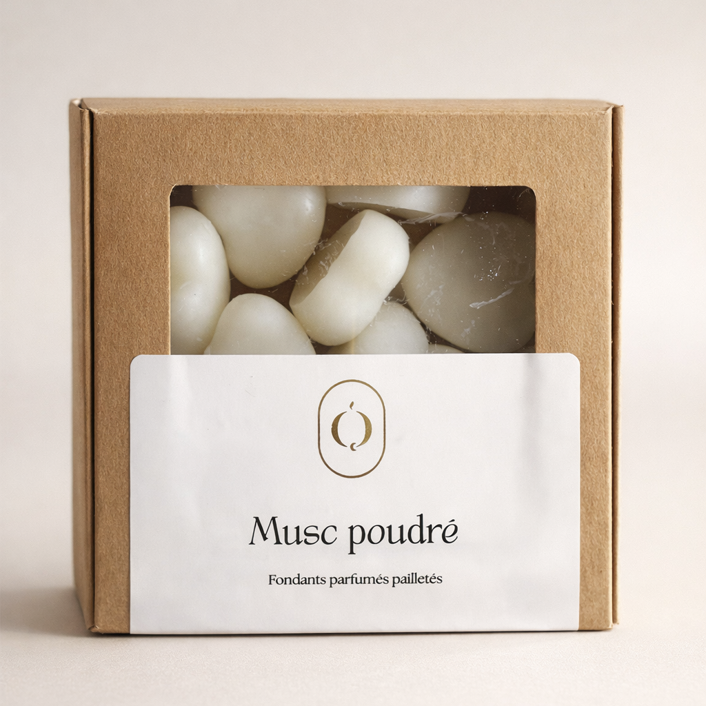 Fondants parfumés - Musc poudré
