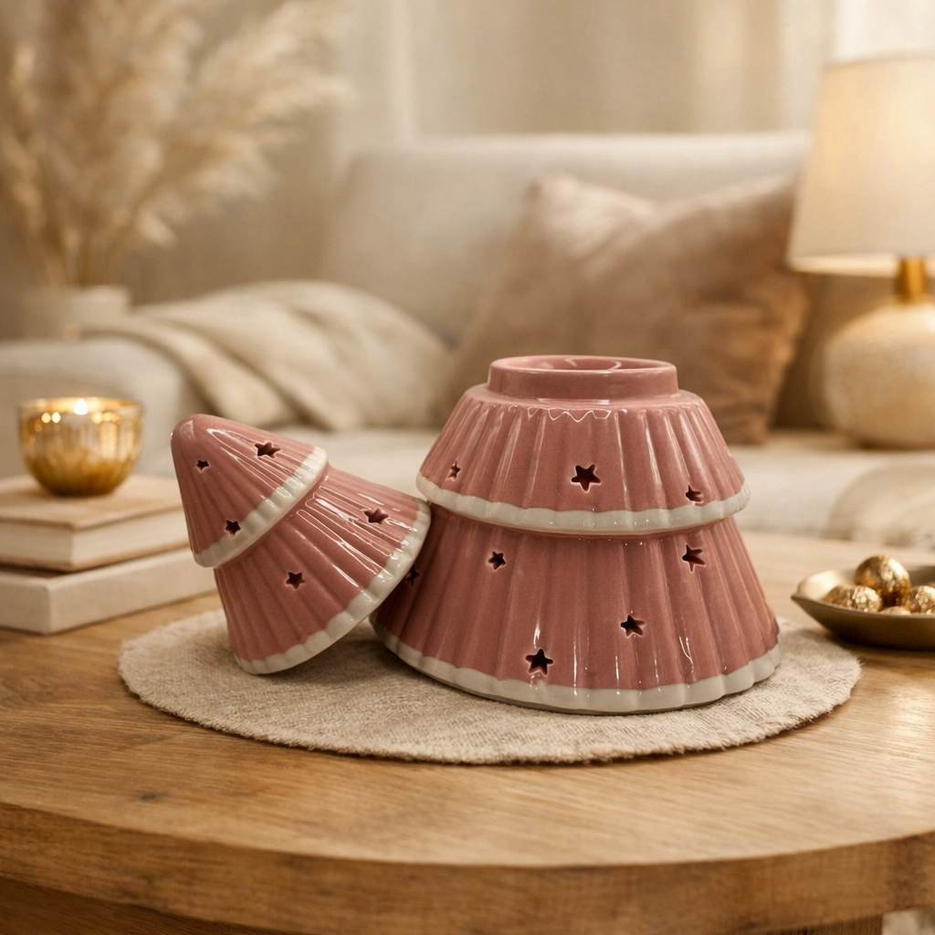 Brûleur à fondants - Sapin rose